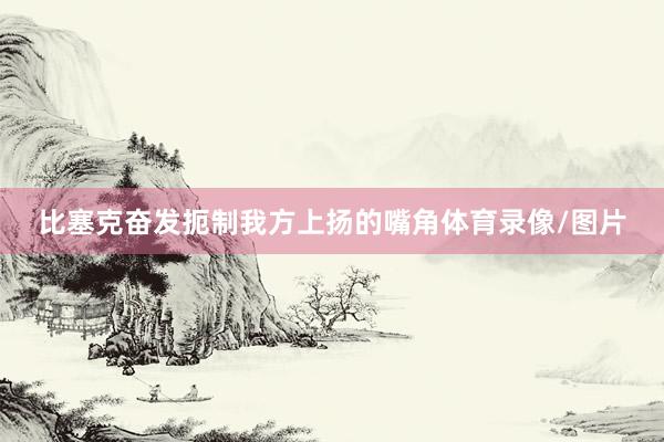比塞克奋发扼制我方上扬的嘴角体育录像/图片