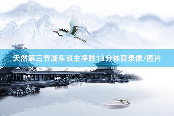 天然第三节湖东谈主净胜13分体育录像/图片