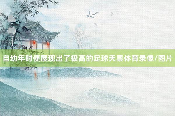 自幼年时便展现出了极高的足球天禀体育录像/图片