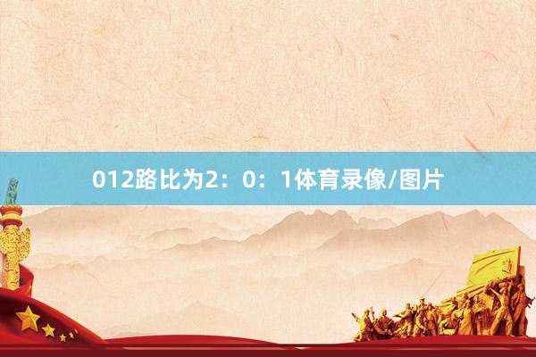 012路比为2：0：1体育录像/图片