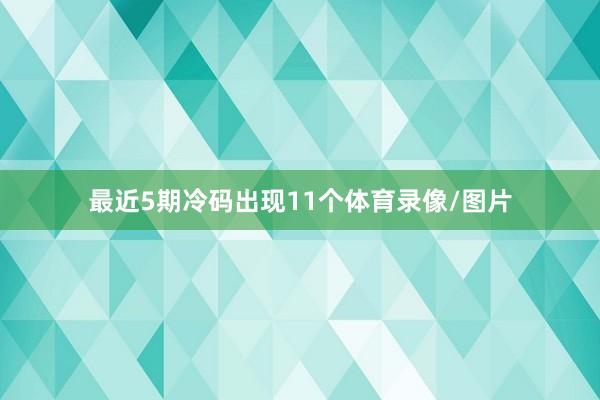 最近5期冷码出现11个体育录像/图片