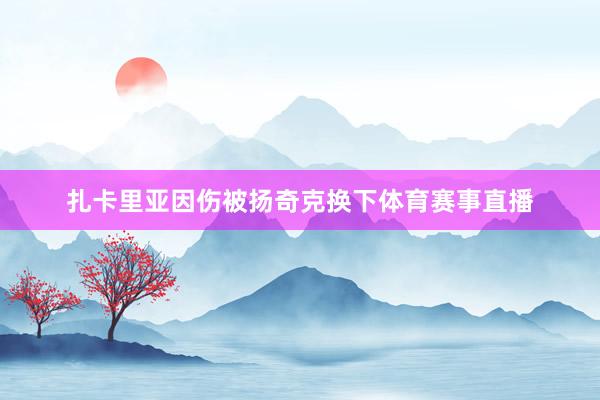 扎卡里亚因伤被扬奇克换下体育赛事直播