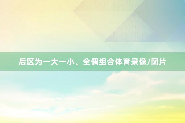 后区为一大一小、全偶组合体育录像/图片