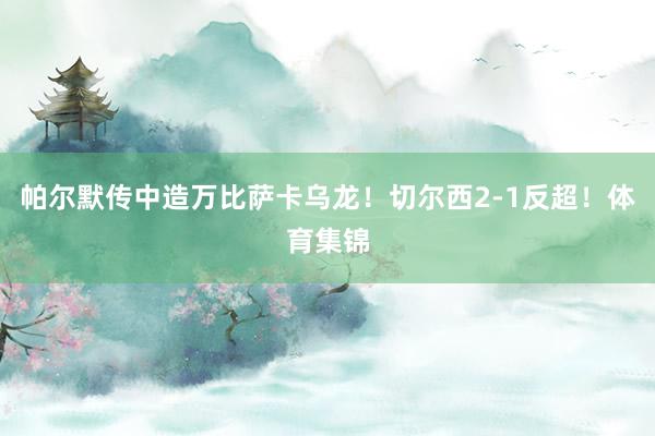帕尔默传中造万比萨卡乌龙！切尔西2-1反超！体育集锦